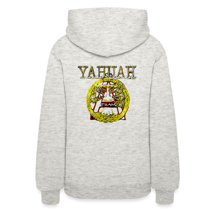 A-Team 01-01 Designer Jerzees Ladies Pullover Hoodie (10 colors) - heather oatmeal