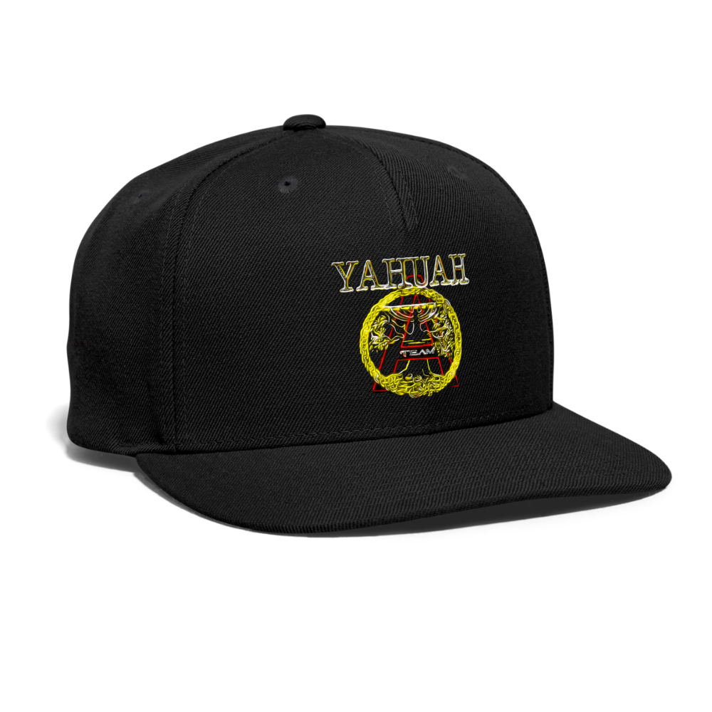 A-Team 01-01 Designer Sport-Tek Yupoong Snapback Baseball Cap (7 colors) - black
