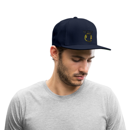 Yahuah Yahusha 04 Designer Sport-Tek Yupoong Snapback Baseball Cap (5 colors) - navy