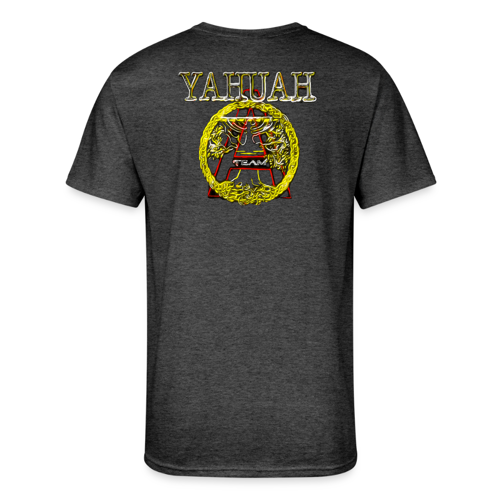 A-Team 01-01 Designer Jerzees Men’s 50/50 T-shirt (10 colors) - heather black