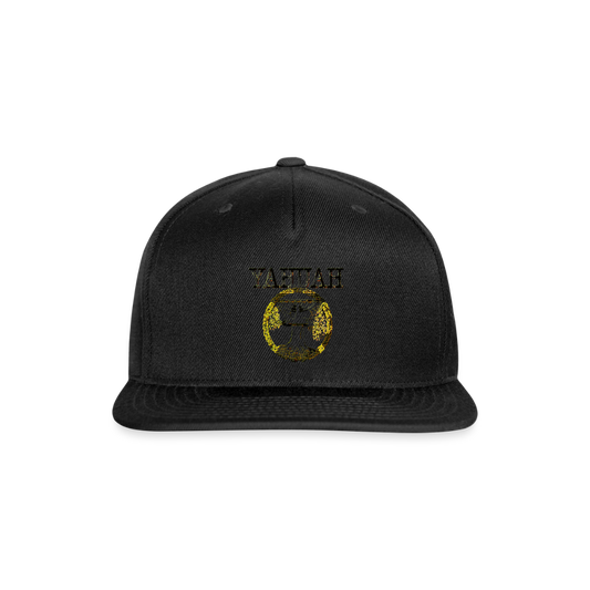 Yahuah Yahusha 04 Designer Sport-Tek Yupoong Snapback Baseball Cap (5 colors) - black