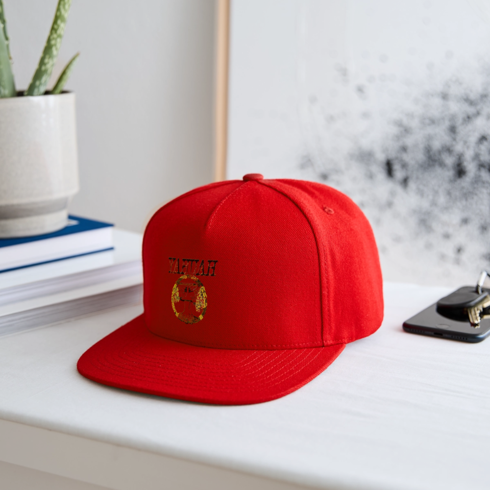 Yahuah Yahusha 04 Designer Sport-Tek Yupoong Snapback Baseball Cap (5 colors) - red