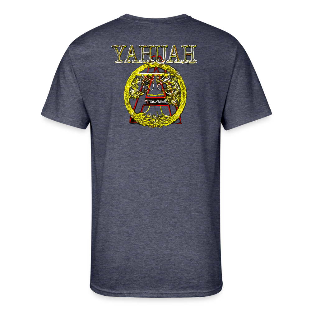 A-Team 01-01 Designer Jerzees Men’s 50/50 T-shirt (10 colors) - navy heather