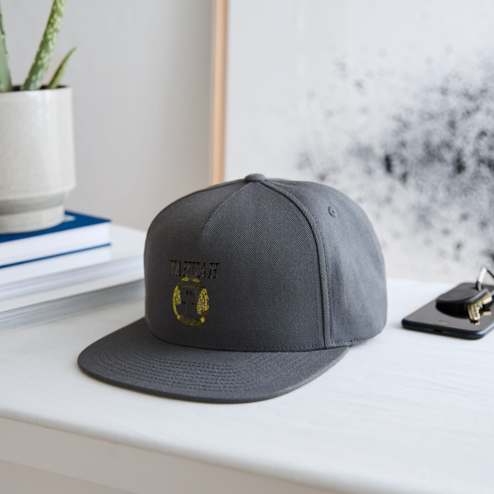 Yahuah Yahusha 04 Designer Sport-Tek Yupoong Snapback Baseball Cap (5 colors) - dark grey