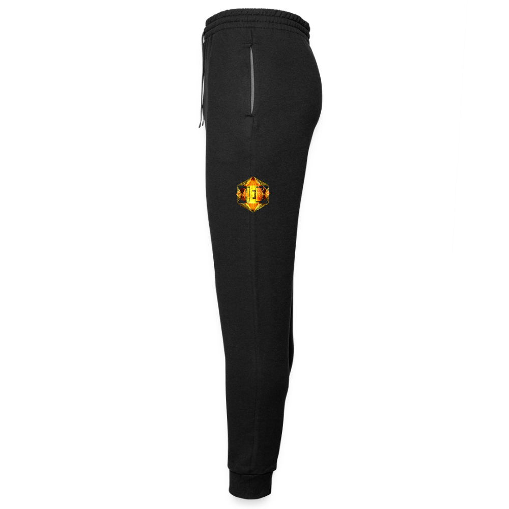 Hebrew World 01-01 Designer Jerzees Unisex Joggers - black/asphalt