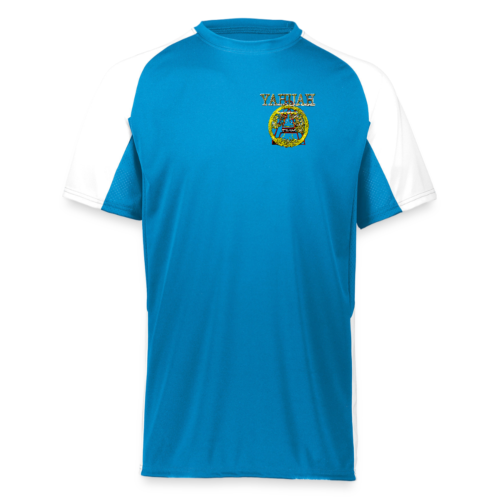 A-Team 01-01 Designer Augusta Sportswear Unisex Cutter Jersey (16 colors) - royal/white