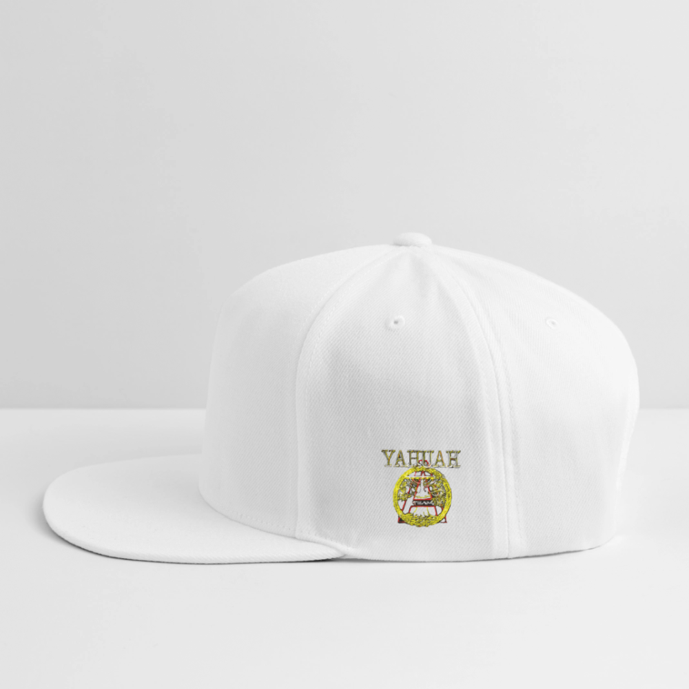 A-Team 01-01 Designer Sport-Tek Yupoong Snapback Baseball Cap (7 colors) - white