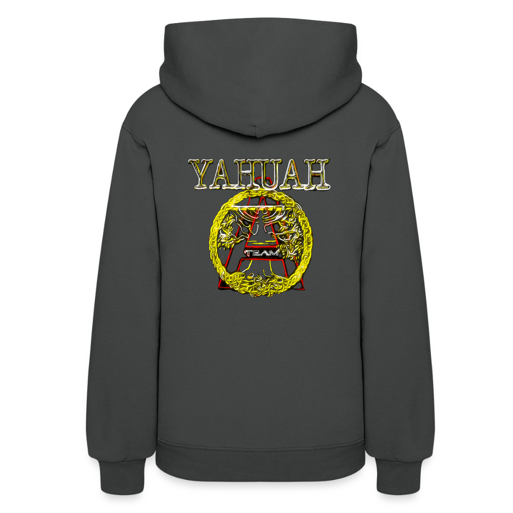 A-Team 01-01 Designer Jerzees Ladies Pullover Hoodie (10 colors) - asphalt