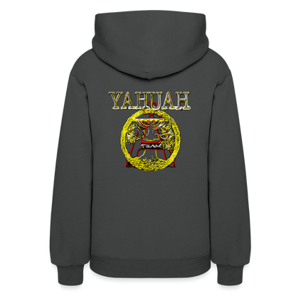 A-Team 01-01 Designer Jerzees Ladies Pullover Hoodie (10 colors) - asphalt