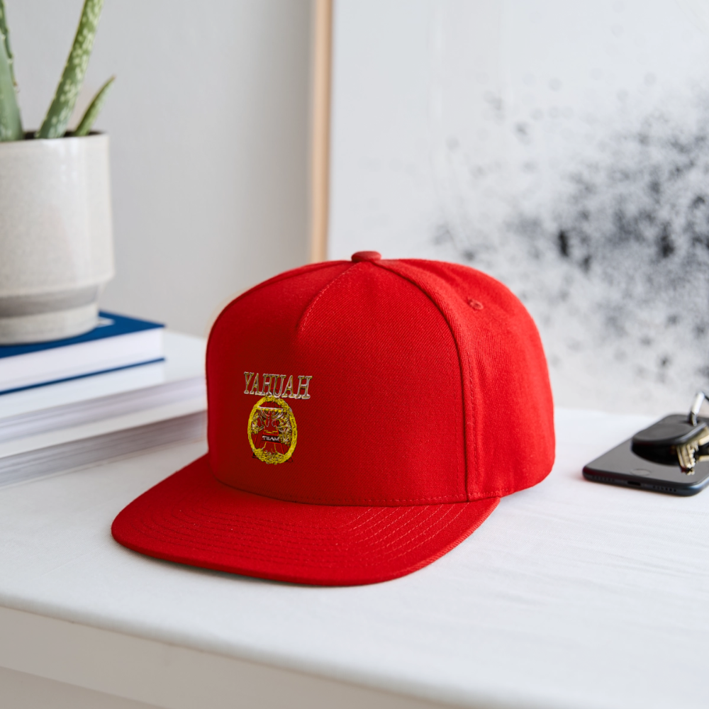 A-Team 01-01 Designer Sport-Tek Yupoong Snapback Baseball Cap (7 colors) - red