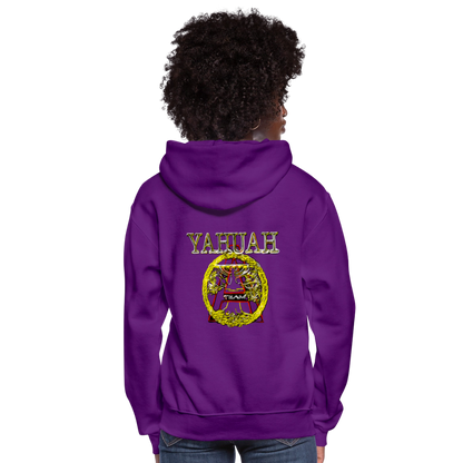 A-Team 01-01 Designer Jerzees Ladies Pullover Hoodie (10 colors) - purple
