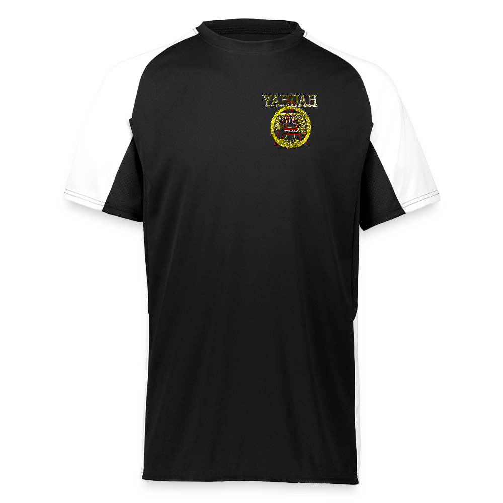 A-Team 01-01 Designer Augusta Sportswear Unisex Cutter Jersey (16 colors) - black/white