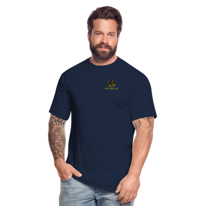 Outspoken Designs 03-01 "Fly Solo" Designer Gildan Men's Big & Tall T-shir (6 colors) - navy