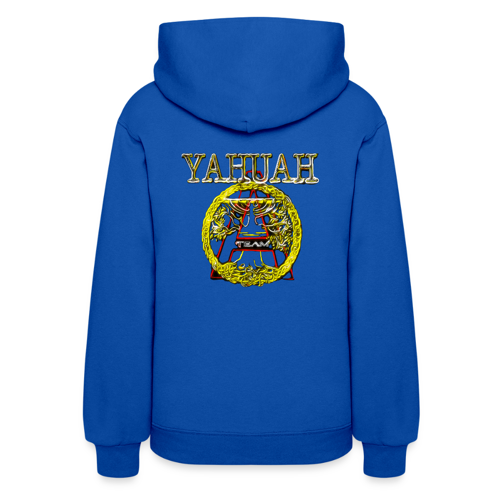 A-Team 01-01 Designer Jerzees Ladies Pullover Hoodie (10 colors) - royal blue