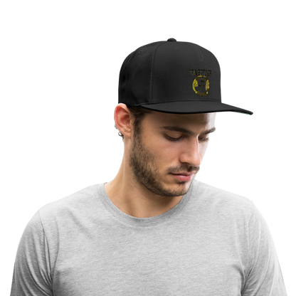 Yahuah Yahusha 04 Designer Sport-Tek Yupoong Snapback Baseball Cap (5 colors) - black
