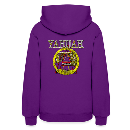 A-Team 01-01 Designer Jerzees Ladies Pullover Hoodie (10 colors) - purple