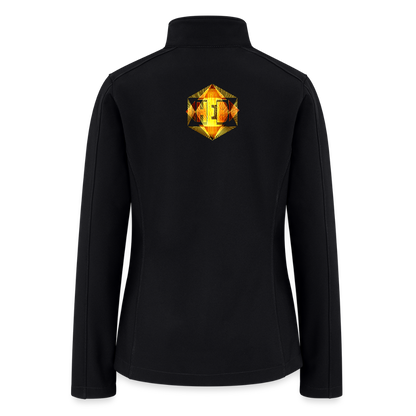 Hebrew World 01-01 Designer Port Authority Soft Shell Zip Sweatshirt - black