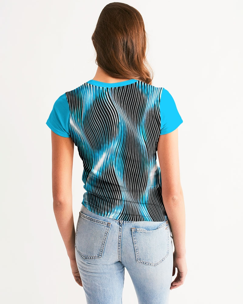 Orot (The Lights) Series (01-03): Mayim Chayim (Living Waters) | Women's Fitted Tee