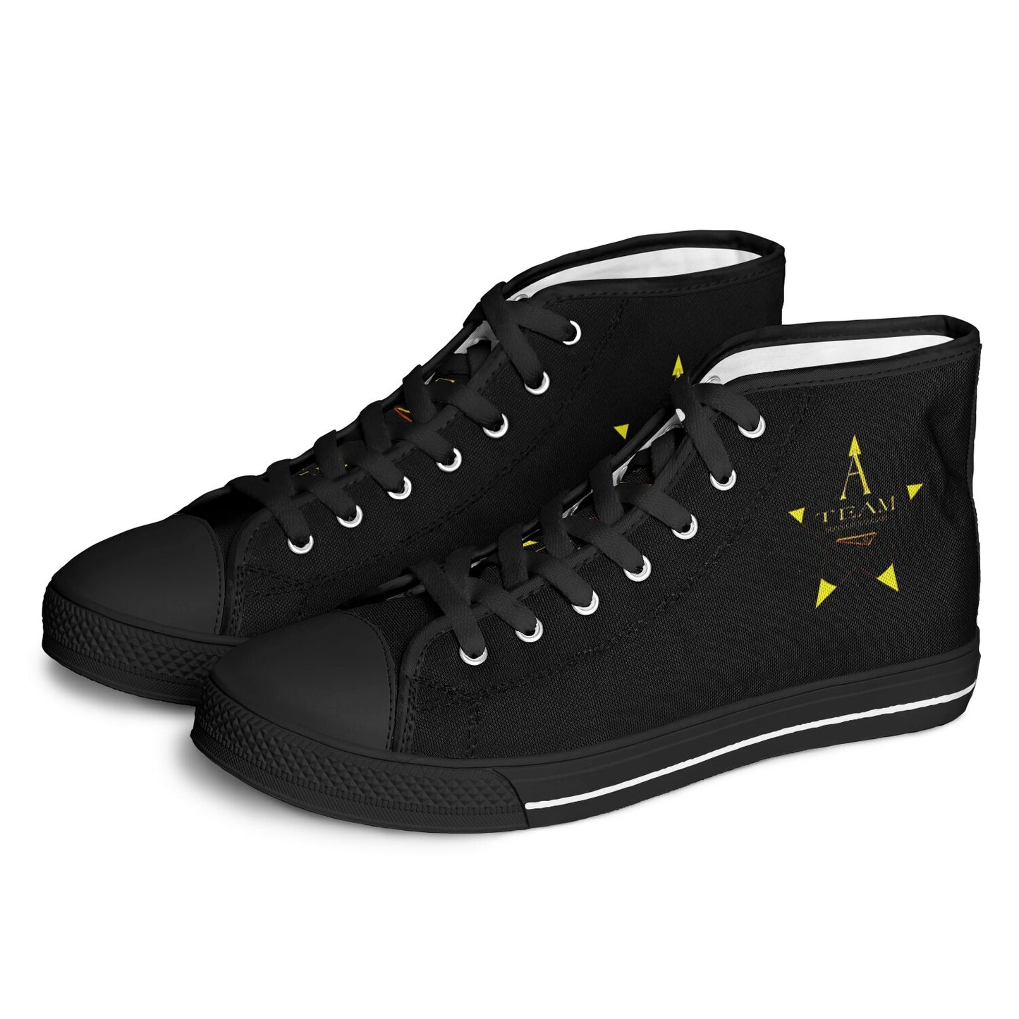 A-Team (02–01) | Men's High-Top Canvas Sneakers