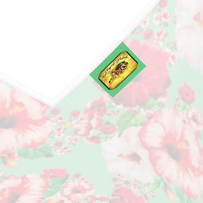 TRP Floral Prints (03): Hibiscus Flowers (01-02) "Deshe Abundance" | Silk Slip Mini Dress