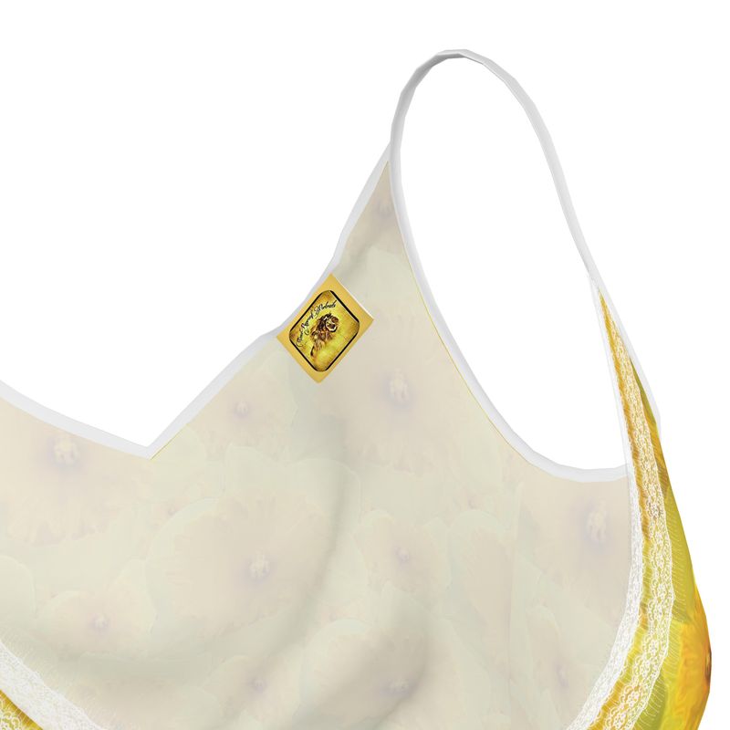 TRP Floral Prints (09): Radiant Tulips Revealed | Lace-Trim Cami