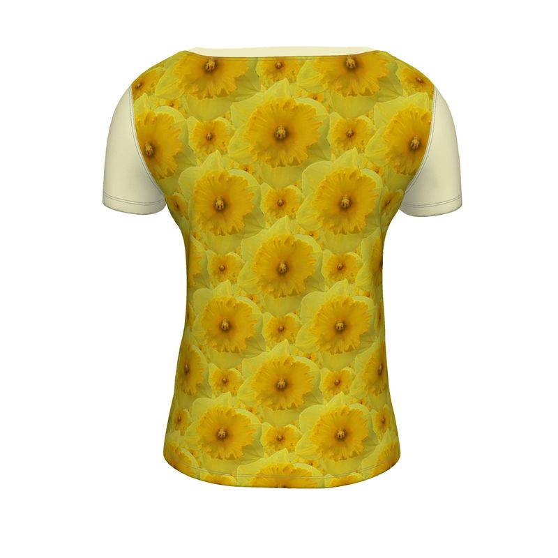 TRP Floral Prints (09): Radiant Tulips Revealed | Scoop-Neck T-Shirt