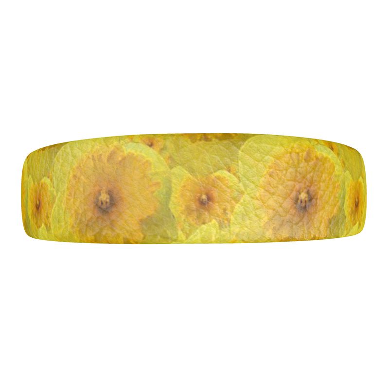 TRP Floral Prints (09): Radiant Tulips Revealed | Leather Headband