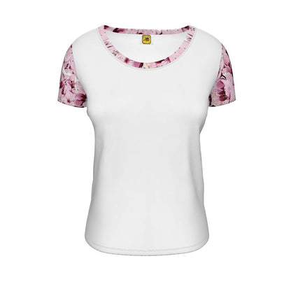 TRP Floral Prints (01): Sakura Symphony (01-01) | Scoop-Neck T-Shirt