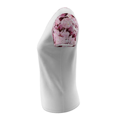 TRP Floral Prints (01): Sakura Symphony (01-01) | Scoop-Neck T-Shirt