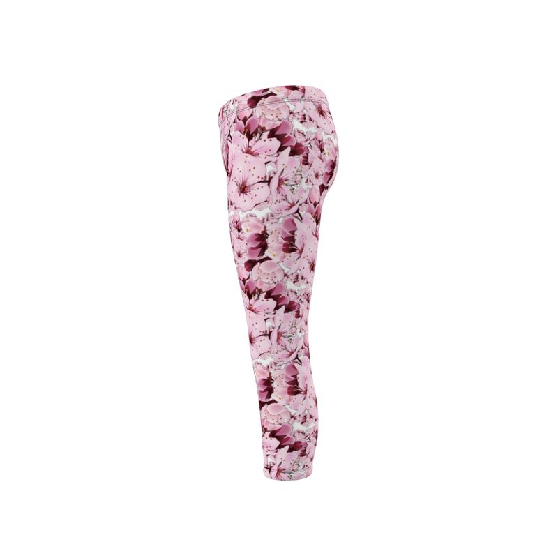TRP Floral Prints (01): Sakura Symphony (01-01) | Capri Leggings