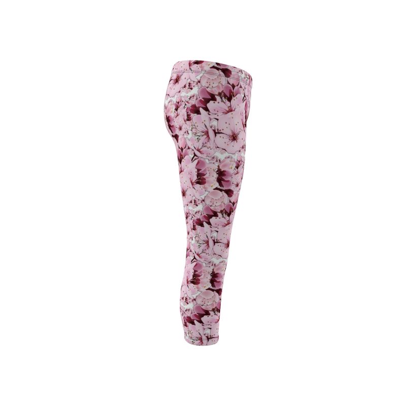 TRP Floral Prints (01): Sakura Symphony (01-01) | Capri Leggings
