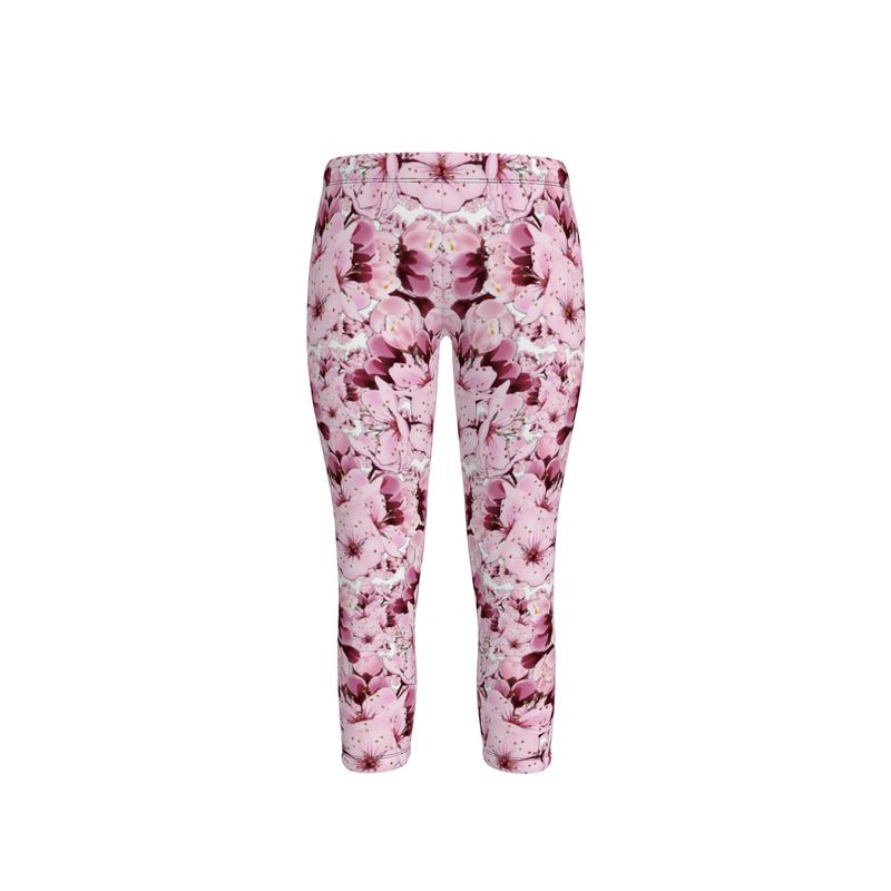 TRP Floral Prints (01): Sakura Symphony (01-01) | Capri Leggings