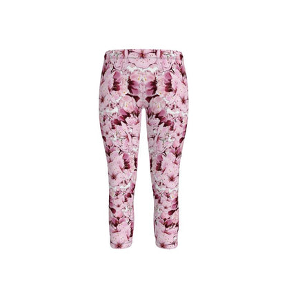 TRP Floral Prints (01): Sakura Symphony (01-01) | Capri Leggings