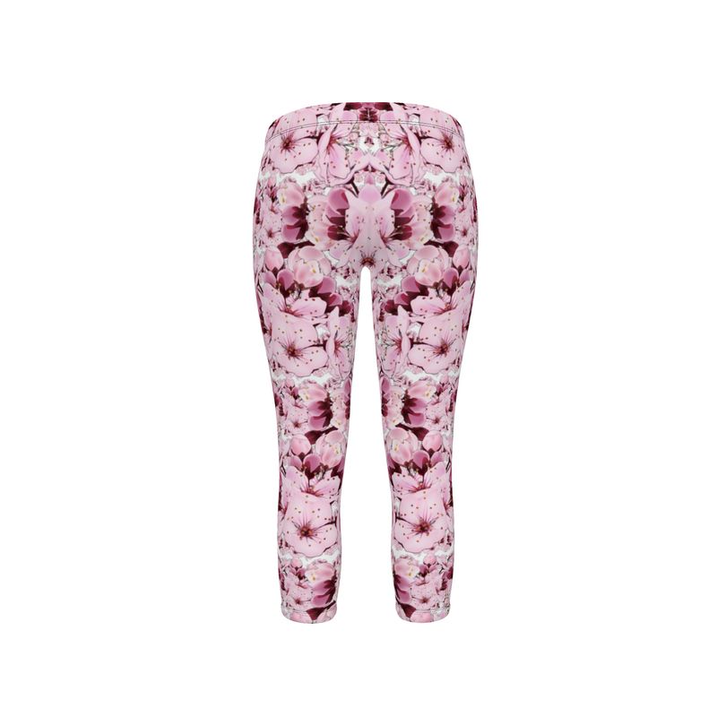 TRP Floral Prints (01): Sakura Symphony (01-01) | Capri Leggings