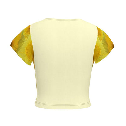 TRP Floral Prints (09): Radiant Tulips Revealed | Crop Top