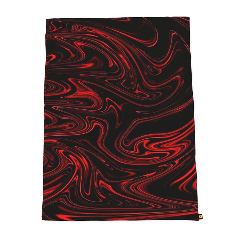 Flow (01-01): Ember, The Refining Fire | Luxury Organic Cotton Throw Blanket
