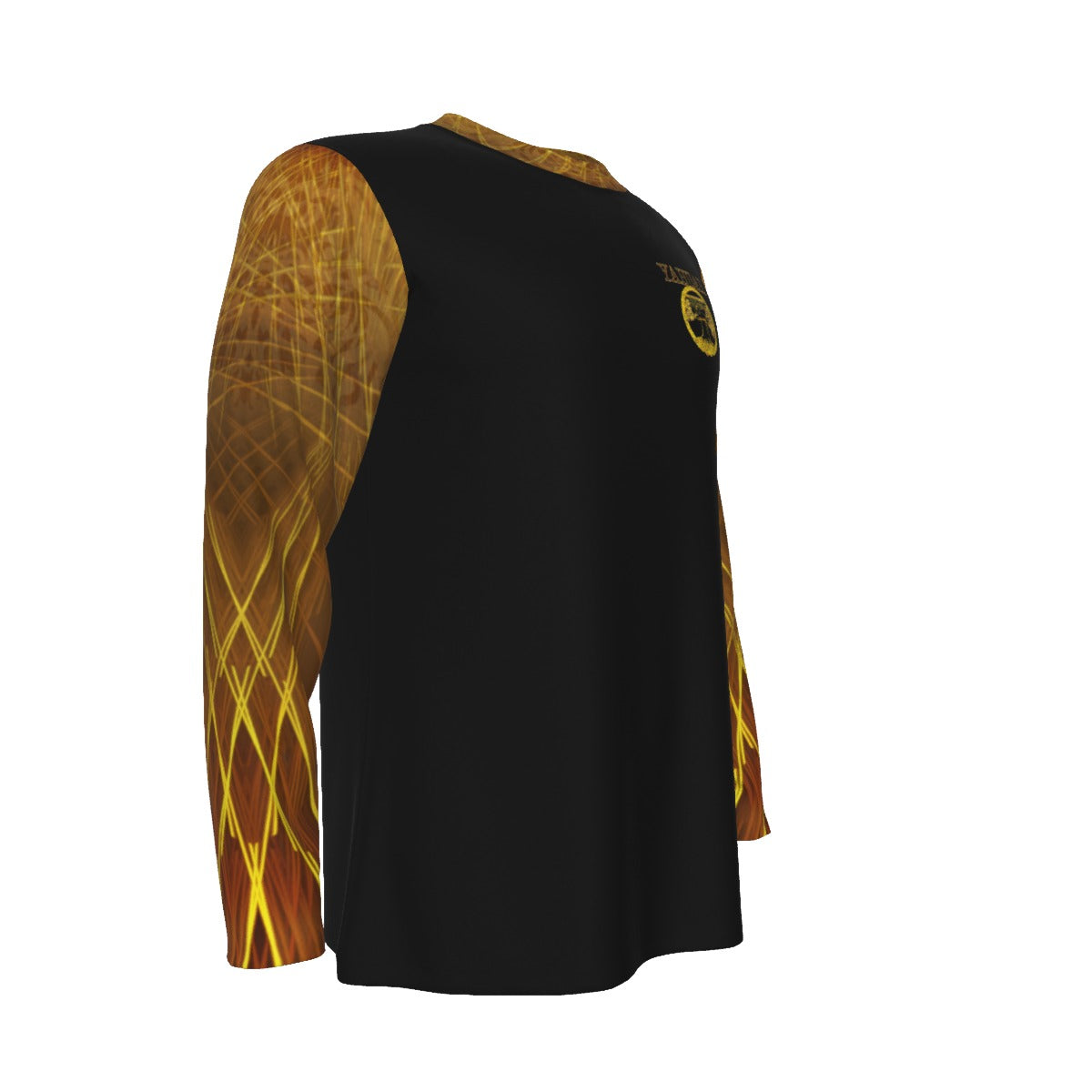 Yahuah: Tree of Life (02-02) - The Firmament Radiance | Men's Long Sleeve Cotton Tee
