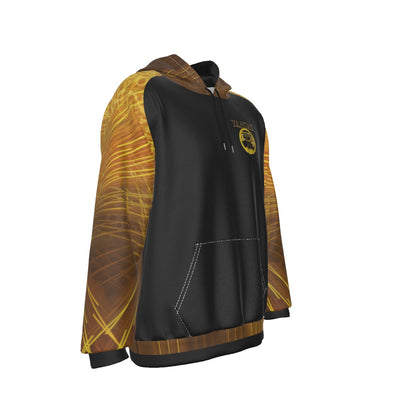 Yahuah: Tree of Life (02-02) - The Firmament Radiance | Men's Raglan Hoodie