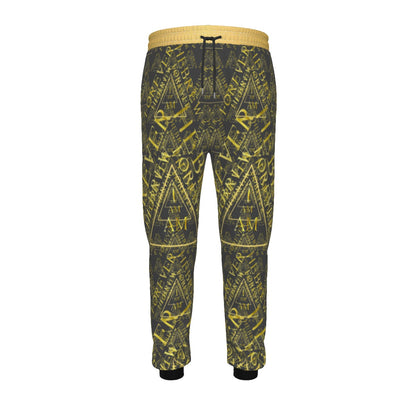 I AM HEBREW 03-01 Men's Designer Joggers