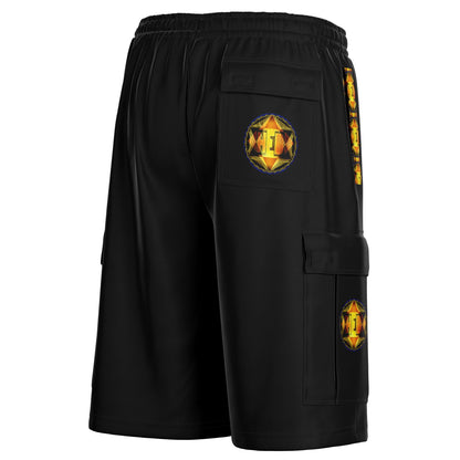 Hebrew World 01-02 Royal Radiance Heavyweight Cargo Shorts