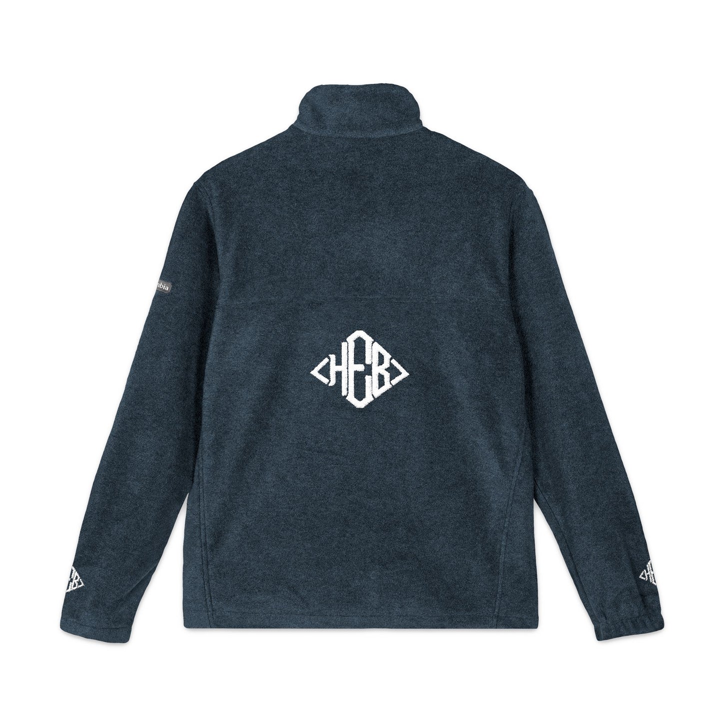 Hebrews 01-03 Designer Columbia Embroidered Unisex Fleece Track Jacket (3 colors)