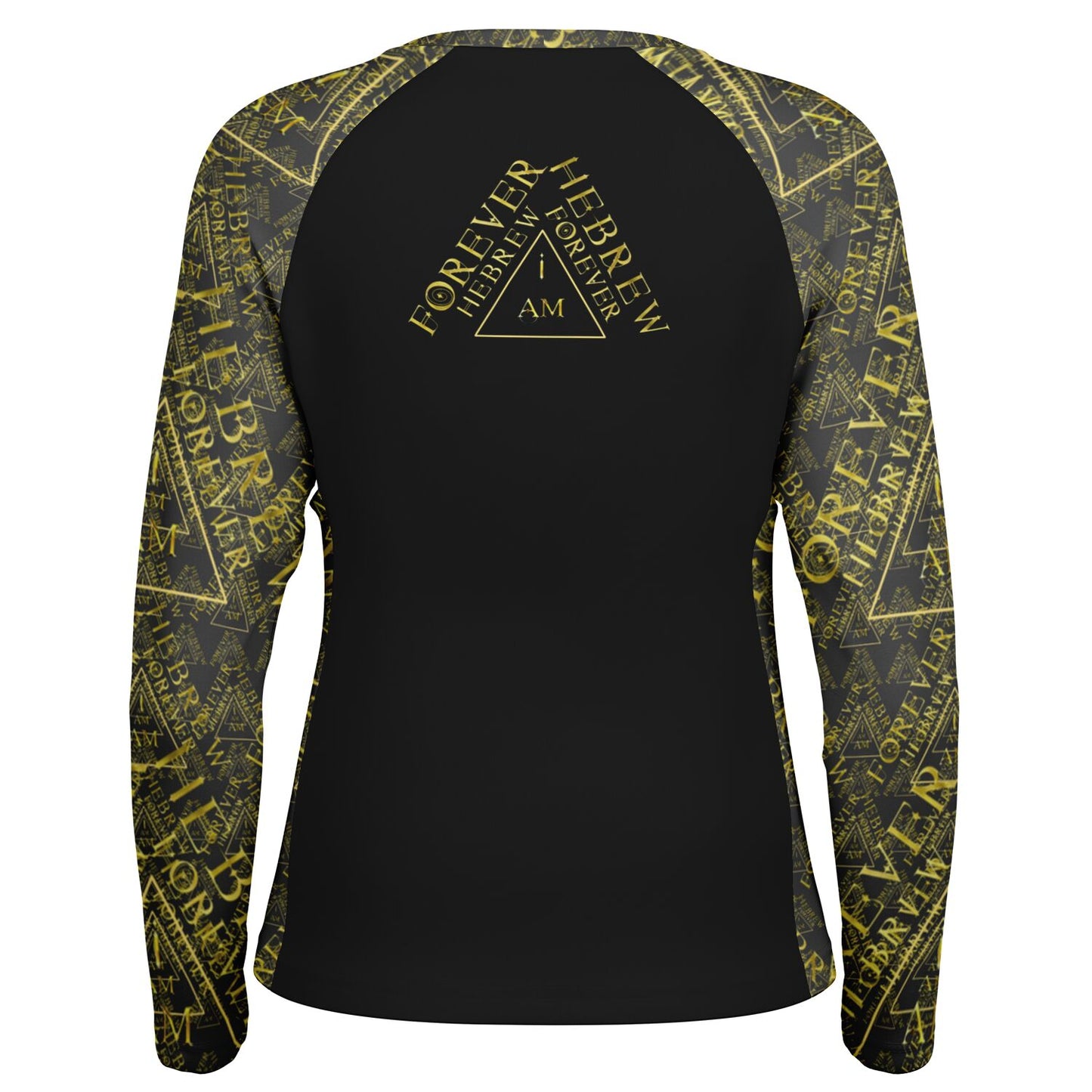 I AM HEBREW 03-01 Women's Long Sleeve Raglan T-Shirt