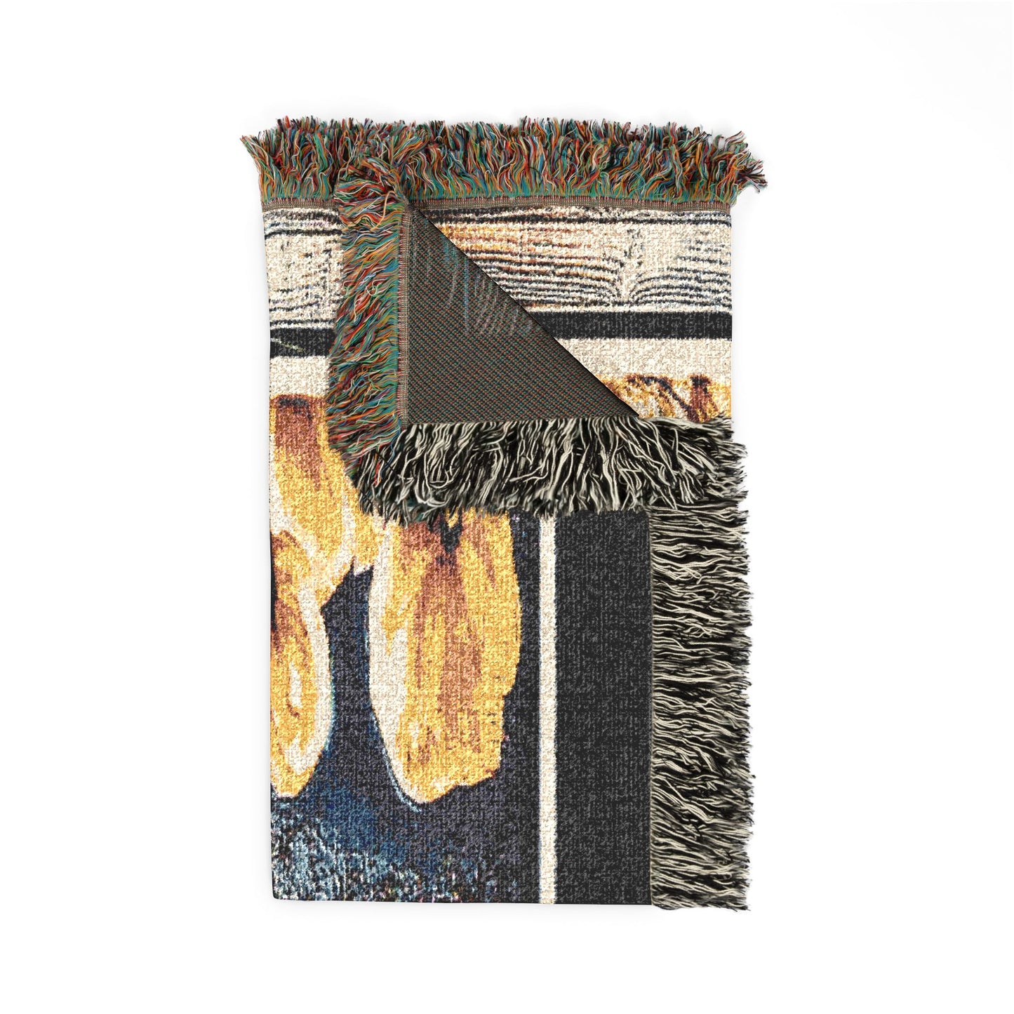 The Garden Beyond the Winter™ | Woven Art Throw Blanket | 3 Sizes