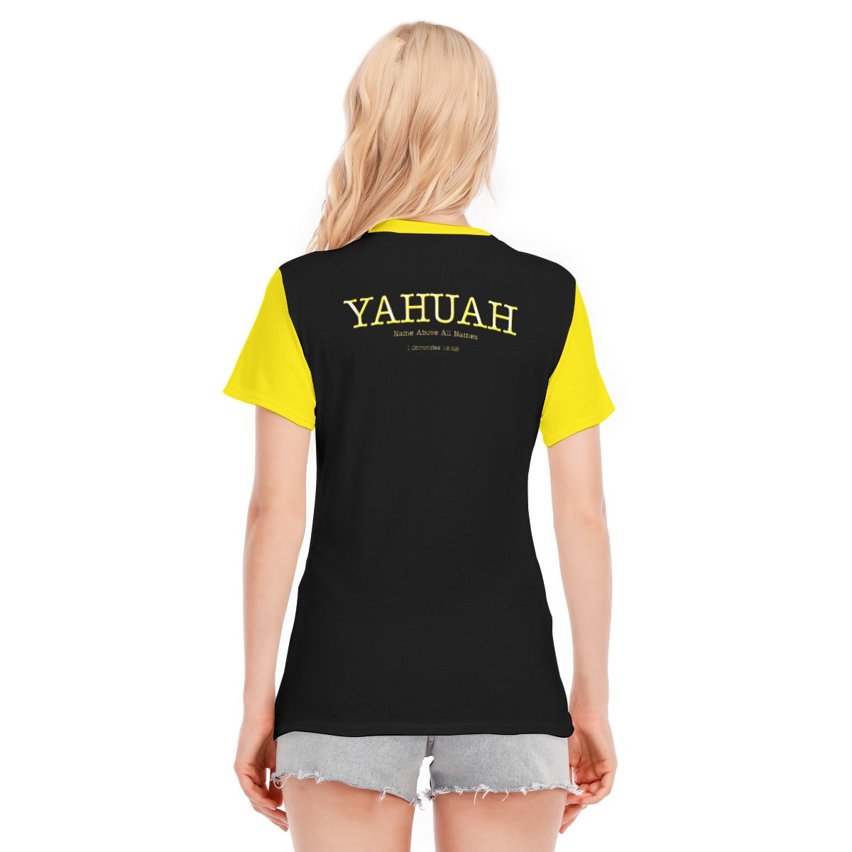 Yahuah: Name Above All Names (02-02) | Women's Cotton Tee