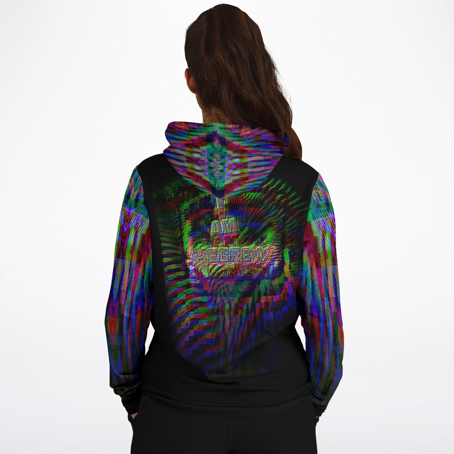 I AM HEBREW 01-01 Designer Athletic Unisex Hoodie