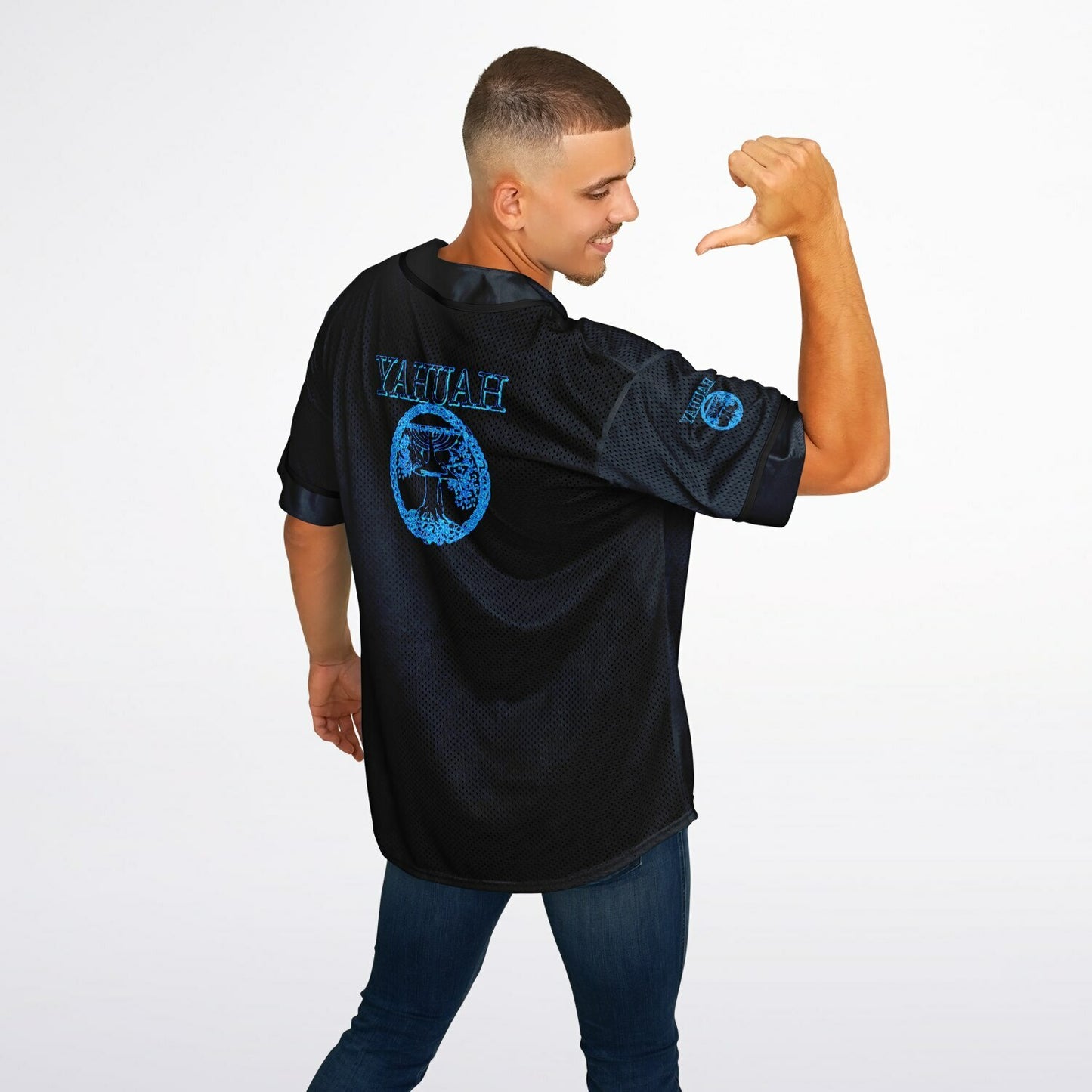 Yahuah: Tree of Life (02-03) - The Living Ruach | Premium Baseball Jersey