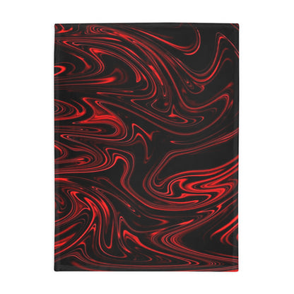 Flow (01-01): Ember, The Refining Fire | Plush Fleece Throw Blanket