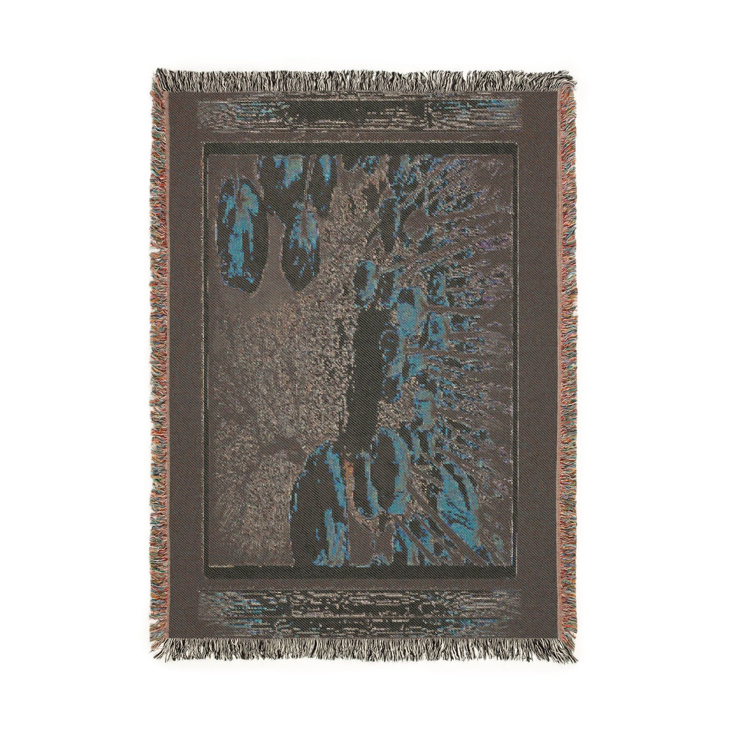 The Garden Beyond the Winter™ | Woven Art Throw Blanket | 3 Sizes