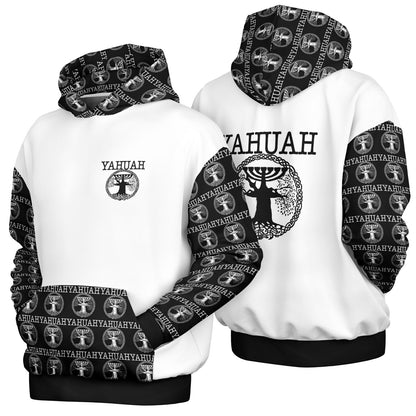 Yahuah: Tree of Life (02-05) - The Dualism Refined | Unisex Heavyweight Oversized Fleece Hoodie