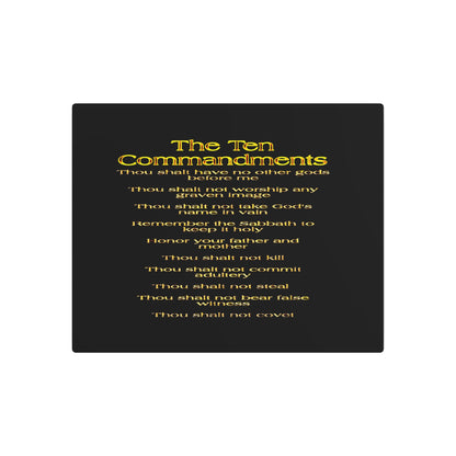 The Ten Commandments Vol. 1 | Horizontal Metal Print